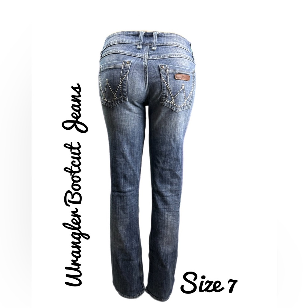 Wrangler Blue Boot Cut Jeans